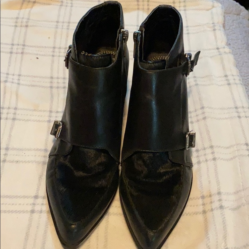 Black ankle boot